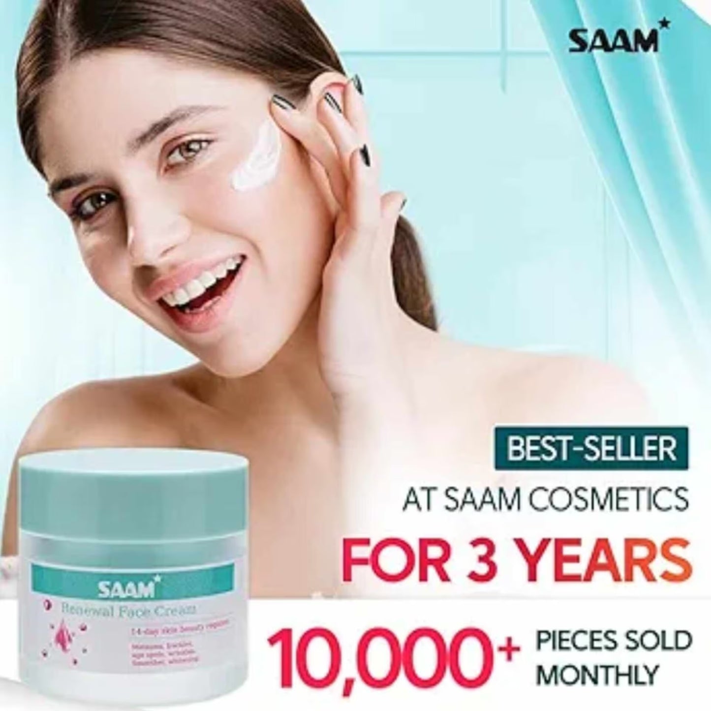 Crème Visage Régénérante Saam