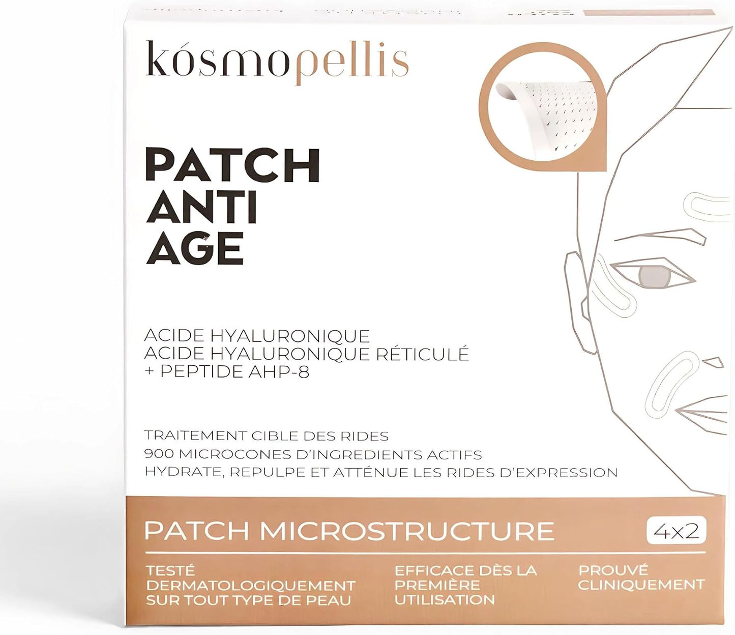 Patch Microneedling Anti-Âge à l’Acide Hyaluronique