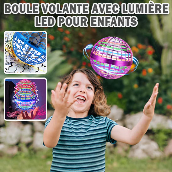 Balle volante lumineuse