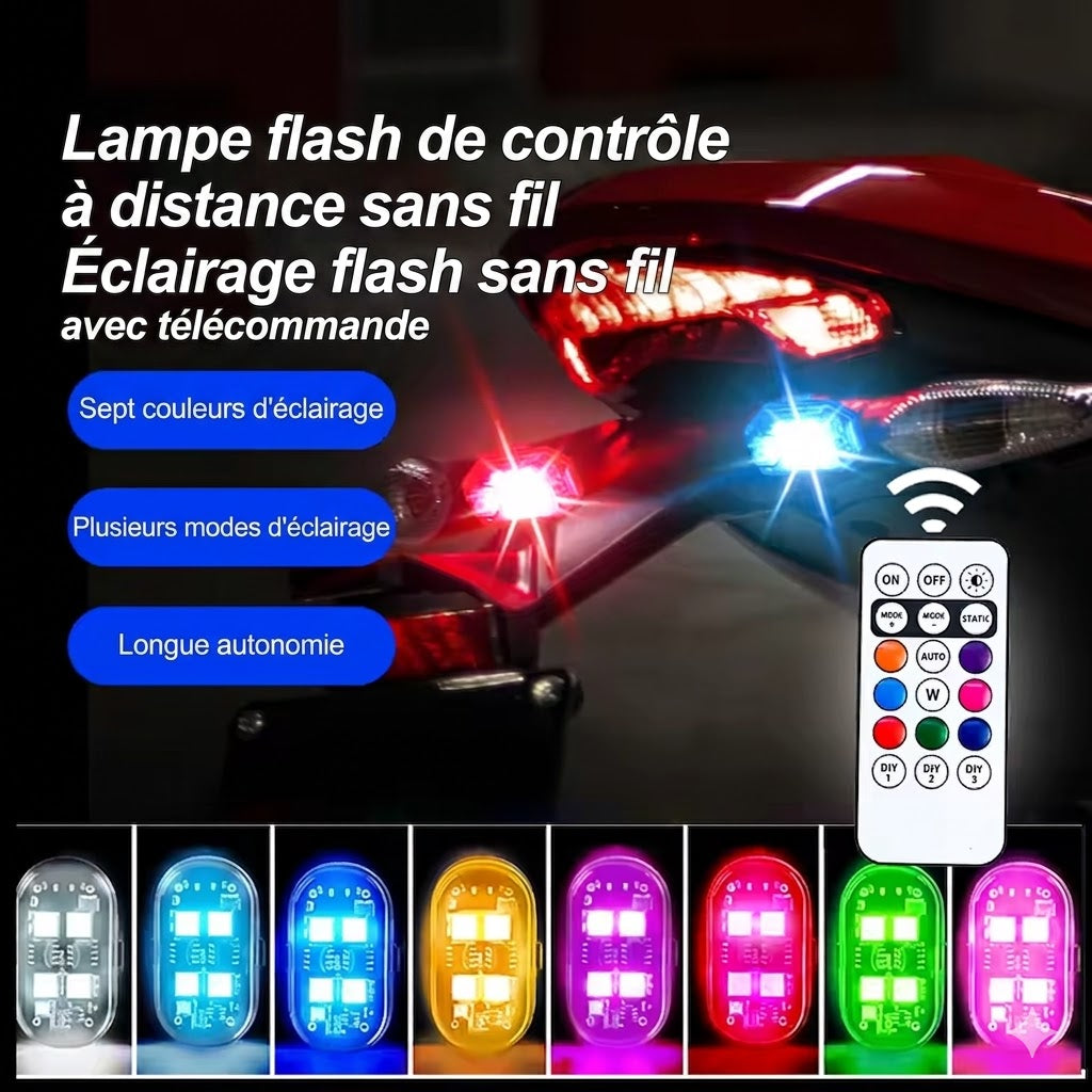 Feux de Navigation LED Rechargeables