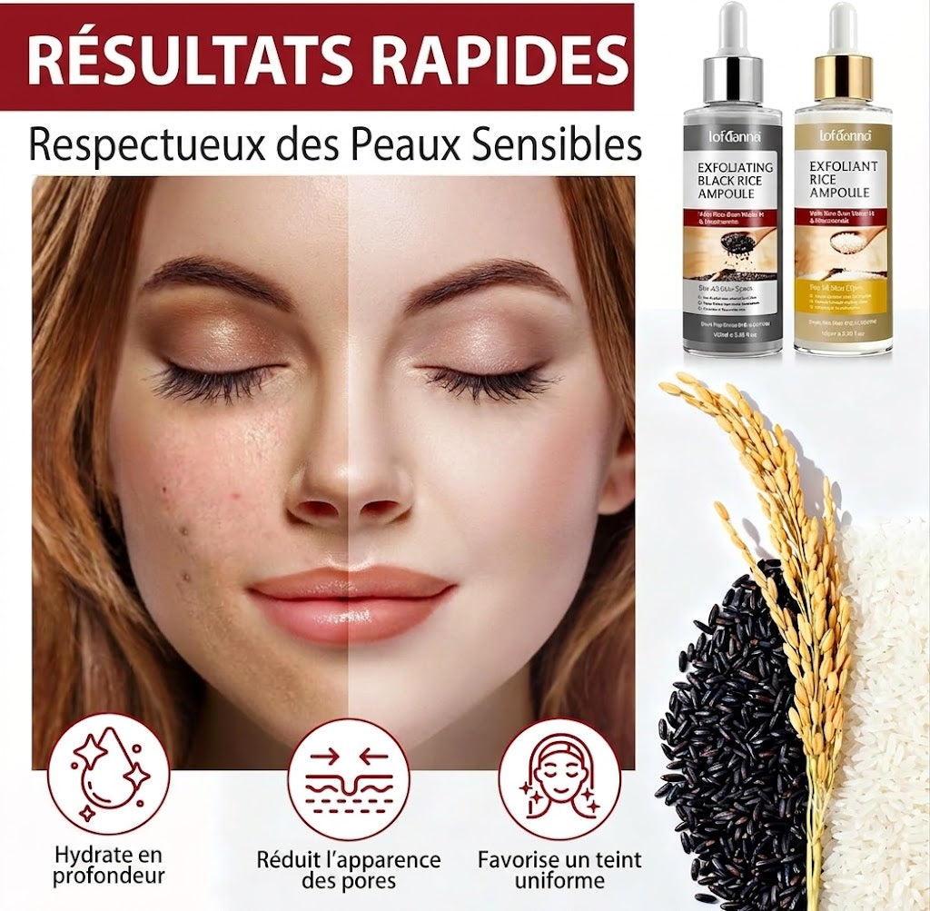 Sérum Exfoliant Visage au Riz