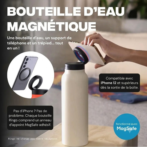 Bouteille D'eau avec Support Magnétique