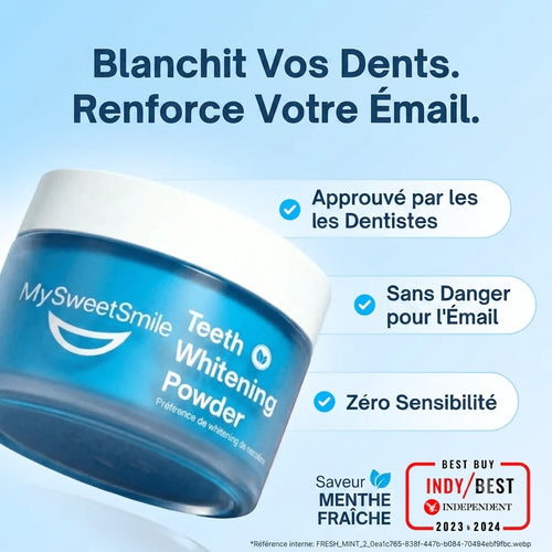 Poudre de Blanchiment des Dents