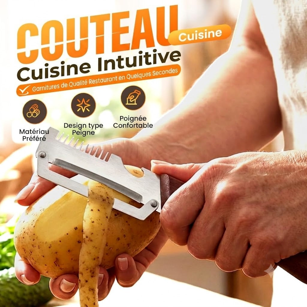 Éplucheur Multifonctionnel