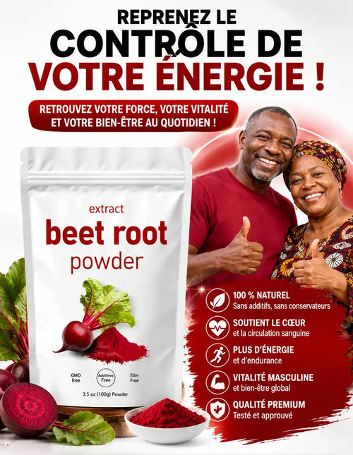 Poudre de Racine de Betterave Naturelle