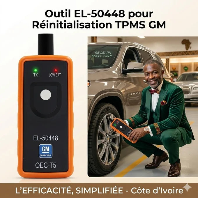 Outil Réinitialisation TPMS Automatique