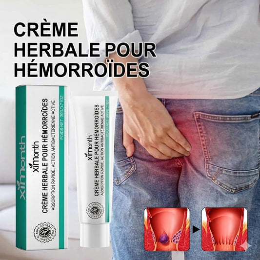 Crème Appaisante aux Herbes pour Hémorroïdes