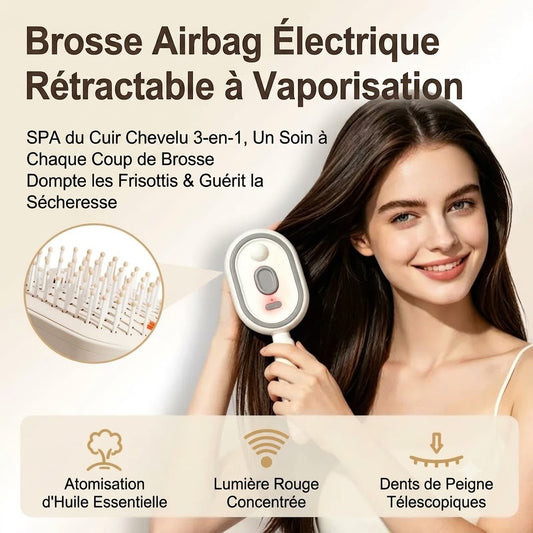 Peigne de Massage Électrique à Coussin D'Air